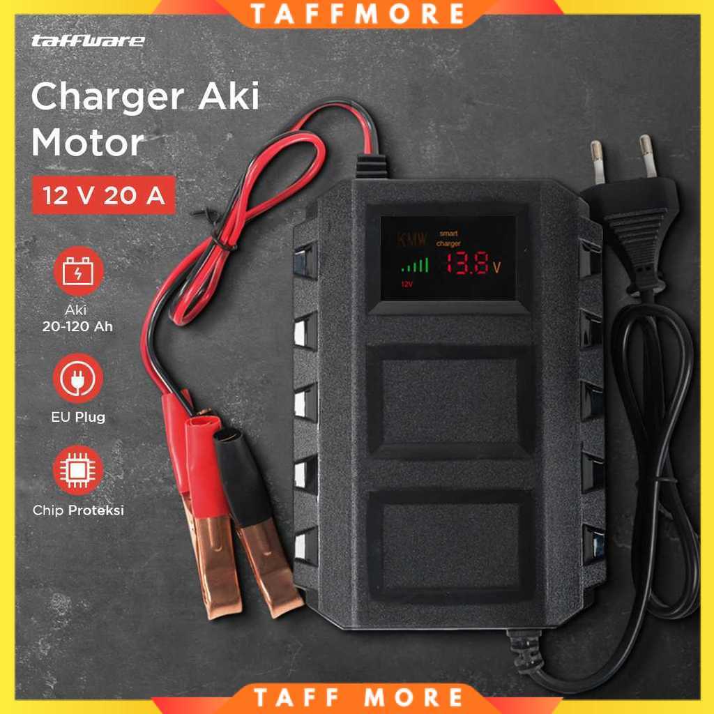 Taffware Charger Aki Mobil Intelligent Battery Charger 12V 20A - KC-20A
