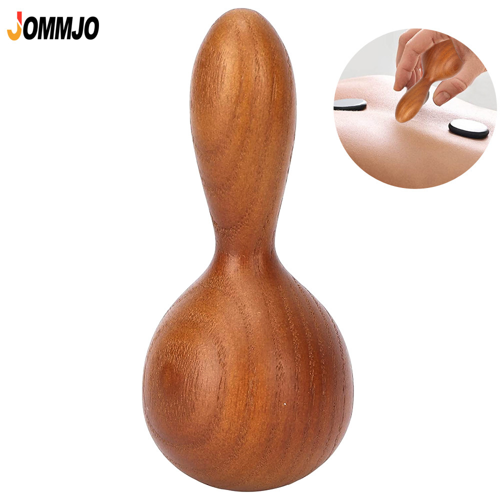 Portable Massage Hammer,SPA Massage Tool for Back Acupoint Massage &Acupoint Relaxation,wood Beauty 