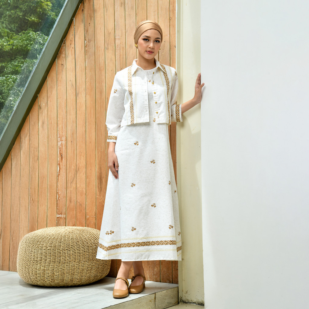 Triset Ladies Pakaian Wanita Dress - LD6000873