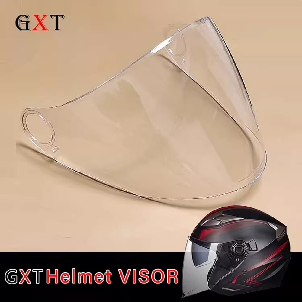 GXT 708 Motorcycle Helmet Visor Half Helmet Original Lens