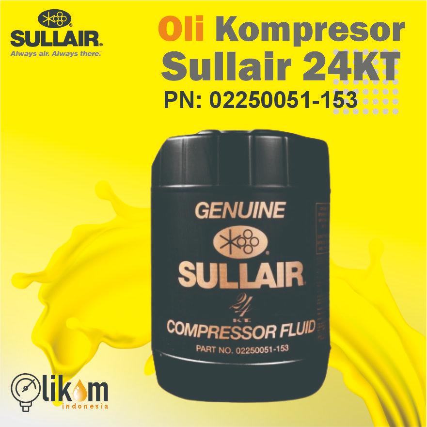 OLI KOMPRESOR SULLAIR 24KT PN 02250051-153 / OIL COMPRESSOR SCREW SULLAIR 24KT 02250051153