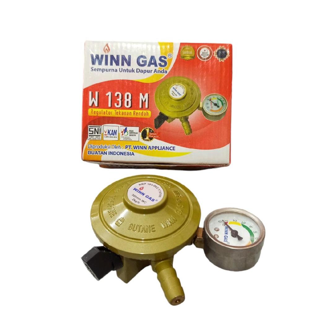 Regulator Winn Gas + Meter W 138 M