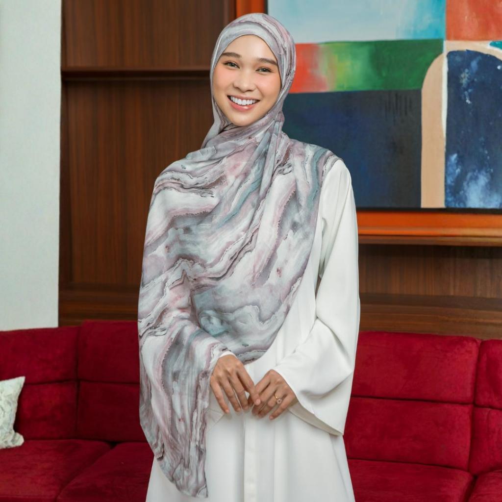 Lozy Hijab - Viscose Printed Modal (Pashmina Motif Bahan Viscose)
