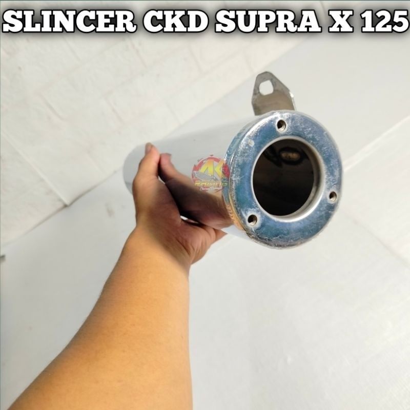 Selencer CKD, Tabung Silinder ,Tabung Knalpot CKD SUPRA X 125 Knalpot Supra X125 Suara Standar ORI K
