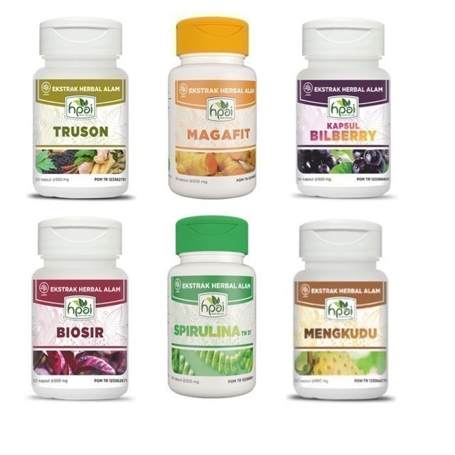 Best Seller Truson Magafit Spirulina Bilberry Biosir Mengkudu HNI HPAI Original 027
