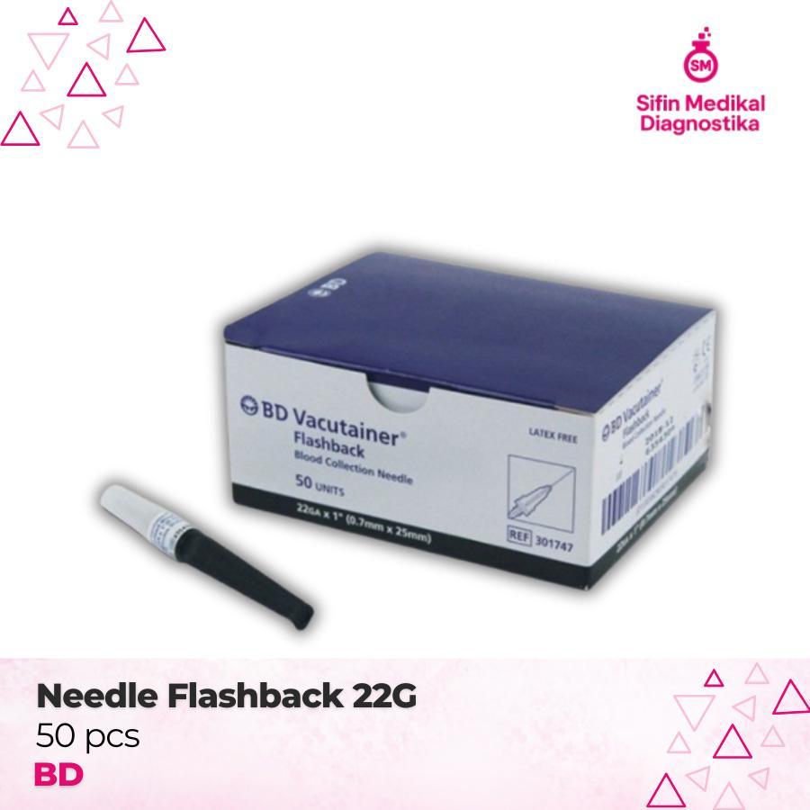 Vacutainer Flashback Needle 22G 50 PCS BD
