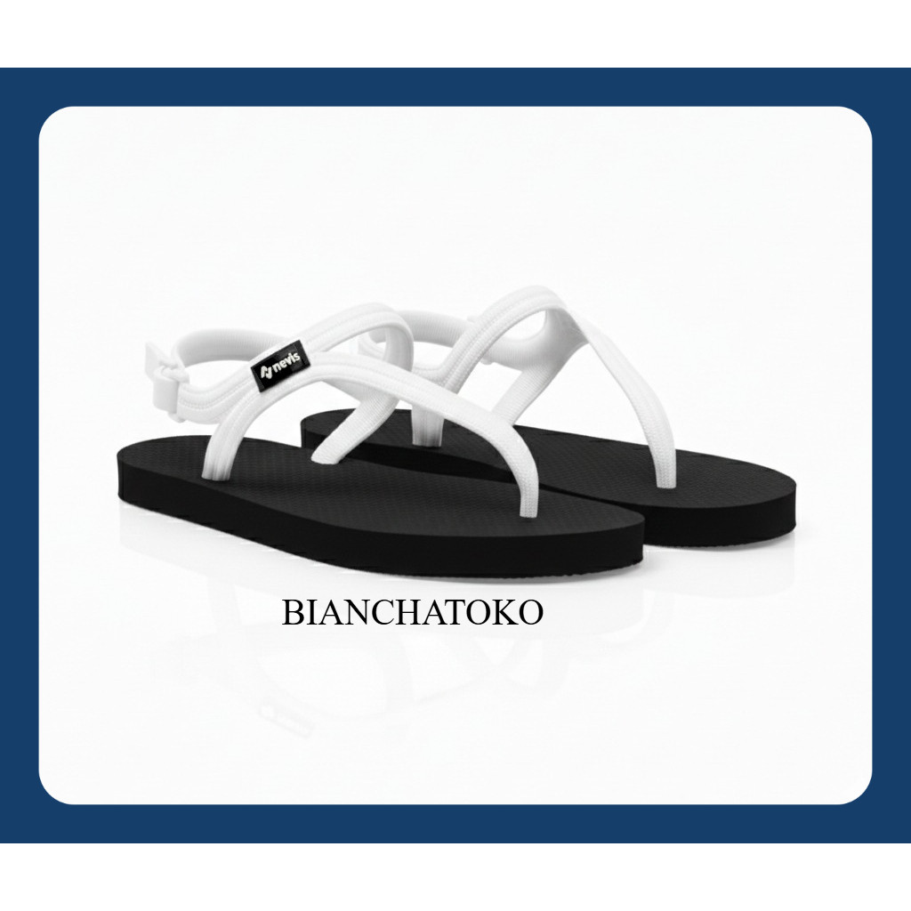 Sandal Japit Lowel Strappy -  Sendal Wanita Karet - Empuk Tahan Air - Sandal Jepit Gunung Cewek