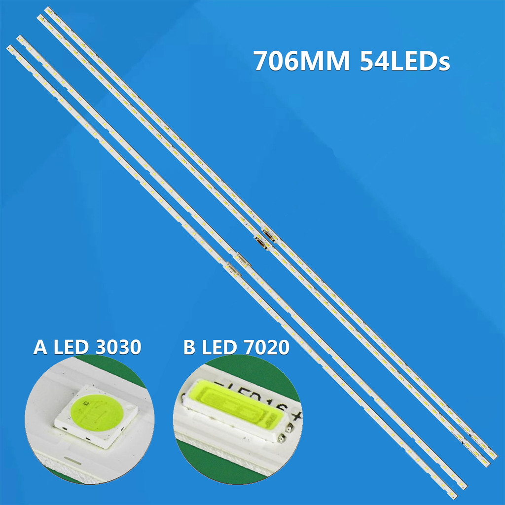LED Strips(2) For BN9646032A UA65RU8000 UA65NU7400 UN65RU800DFXZA UN65NU740DFXZA UN65NU710D UN65NU73
