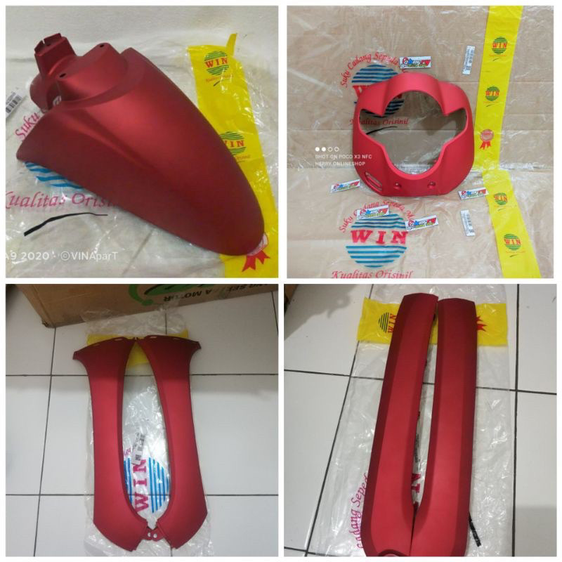 Body depan scoopy 2018 cover paketan full body depan scoopy fi esp tahun 2017 2018 2019 warna merah 