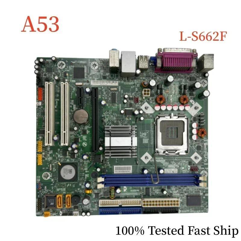 LS662F For Lenovo ThinkCentre A53 Motherboard 87H4657 42Y6494 LGA775 DDR2 Mainboard 100% Tested Fast