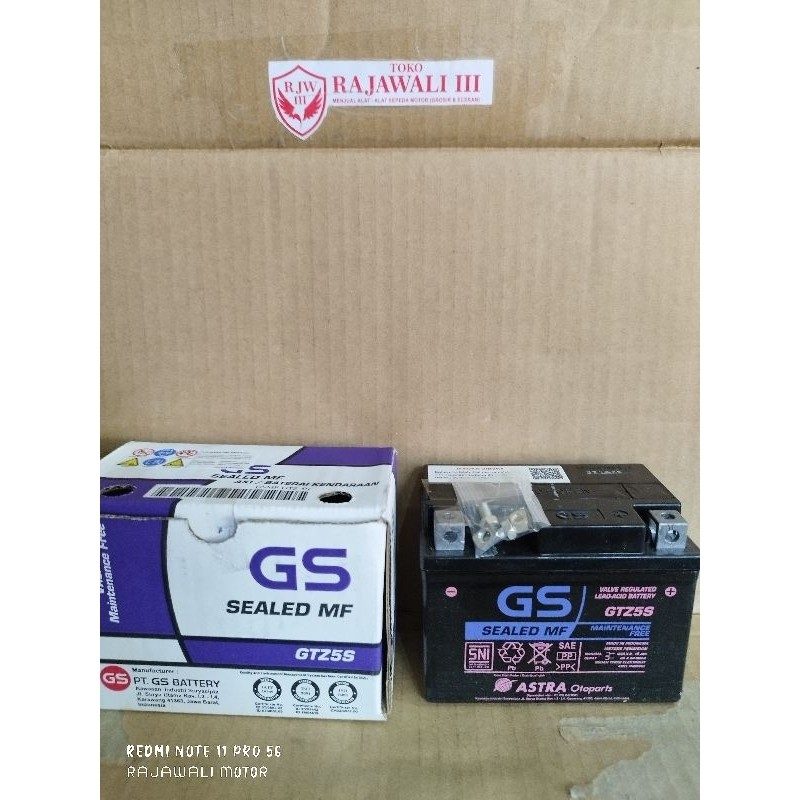 aki GS astra GTZ 5S original
