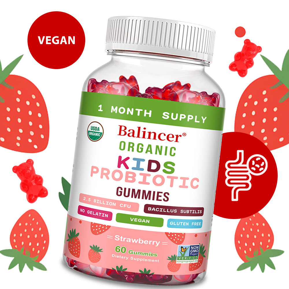 Permen Probiotik Balincer untuk Anak-Anak - Mendukung Kesehatan Usus dan Pencernaan, Meningkatkan Si
