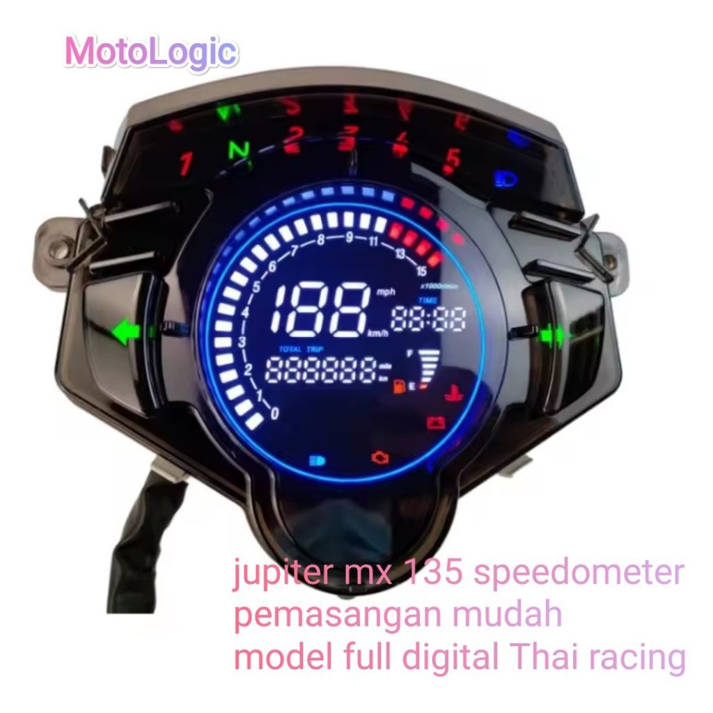 speedometer jupiter mx new 135 full digital