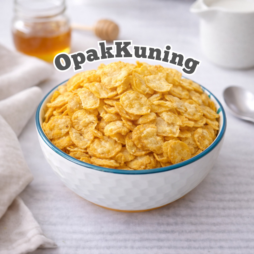 [DELISH SNACKS] Opak Medan Kuning (Grosir) 250gr 500gr 1 KG / Snack Cemilan Camilan Pedas Manis