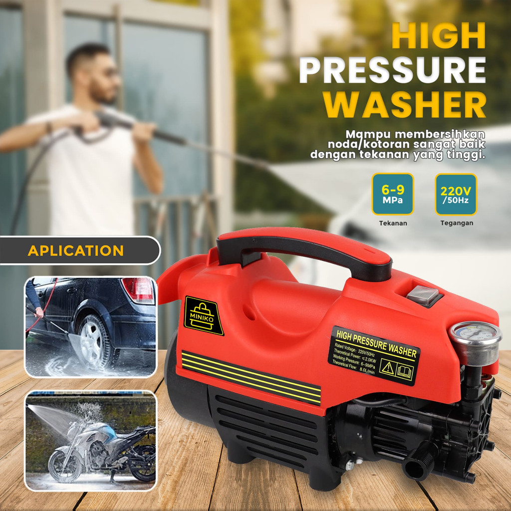 Alat Steam Cuci Motor Dan Mobil Jet cleaner B3 & M26 Jet Steam Listrik