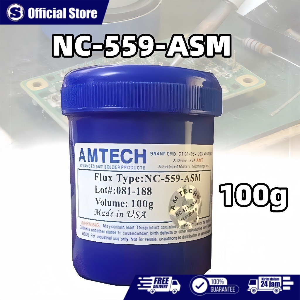 Flux Solder Amtech NC-559-ASM 100g Pasta
