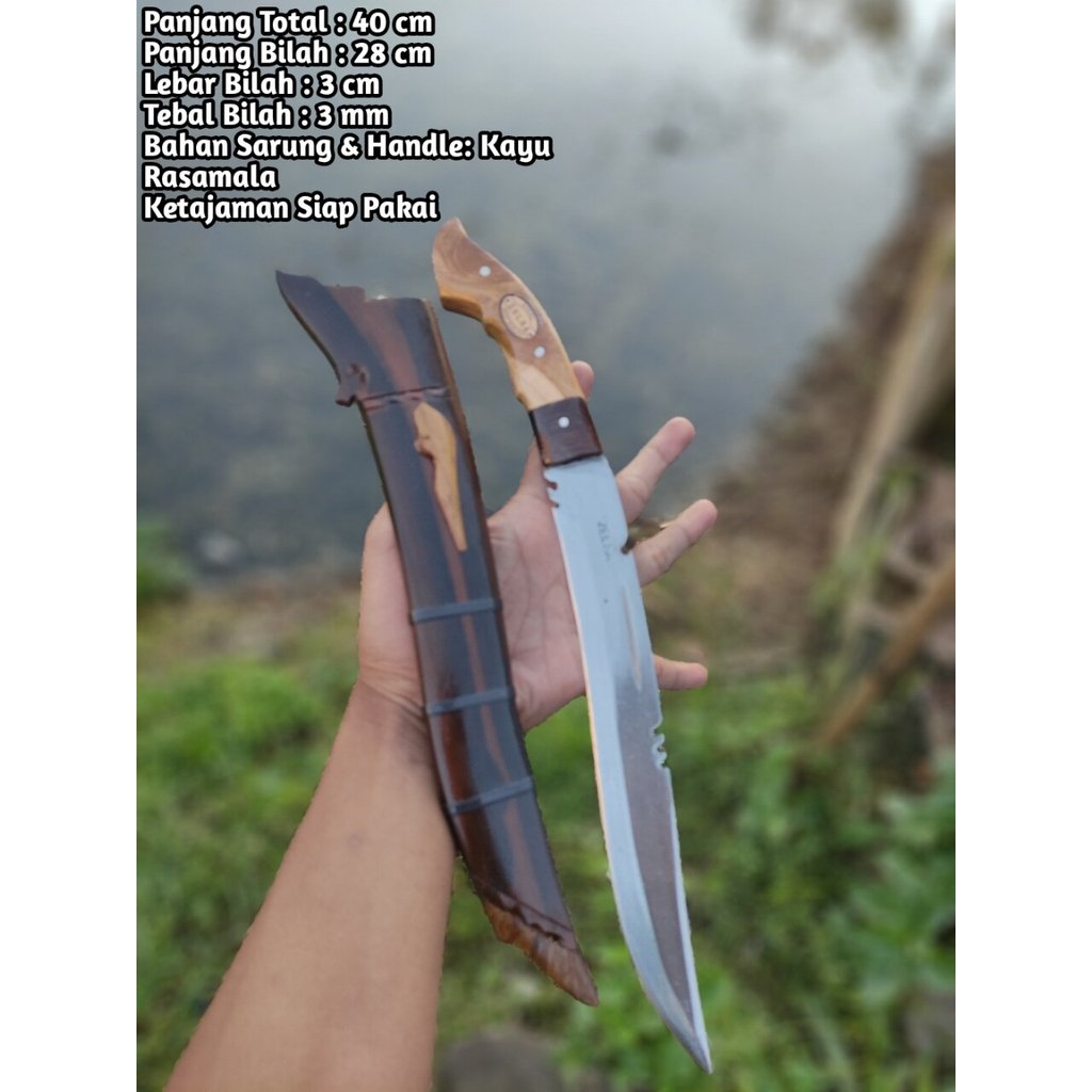 Pisau Sembelih Zelsa Fulltang / Golok Sembelih Zelsa