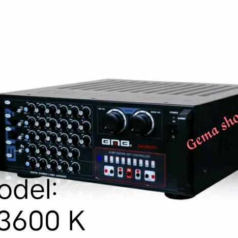 power amplifier BMB DA-3600 K streo ampli buat karaoke