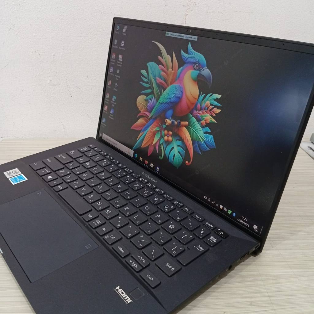 laptop  ASUS Expertbook B9450FA ram 16Gb core i7 gen10 ssd 256 slim ringan