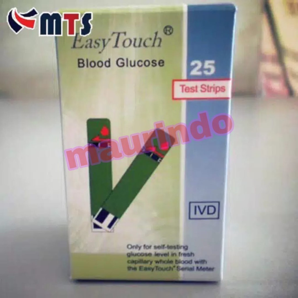 Easy Touch Gula / Easytouch Glucose Test Strip 25
