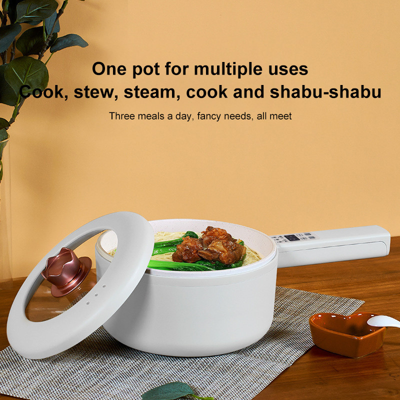 URINGO 1.6/2L Electric Hot Pot Five-speed Adjustable Multi-function Electric Cooker Non Stick Pan Fr