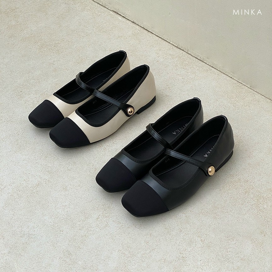 Promo MINKA KIM Mary Jane Flats