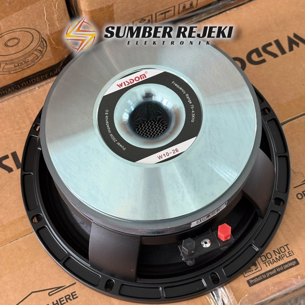 Speaker WISDOM 10 Inch W10-26 Original Voice Coil 3 inch