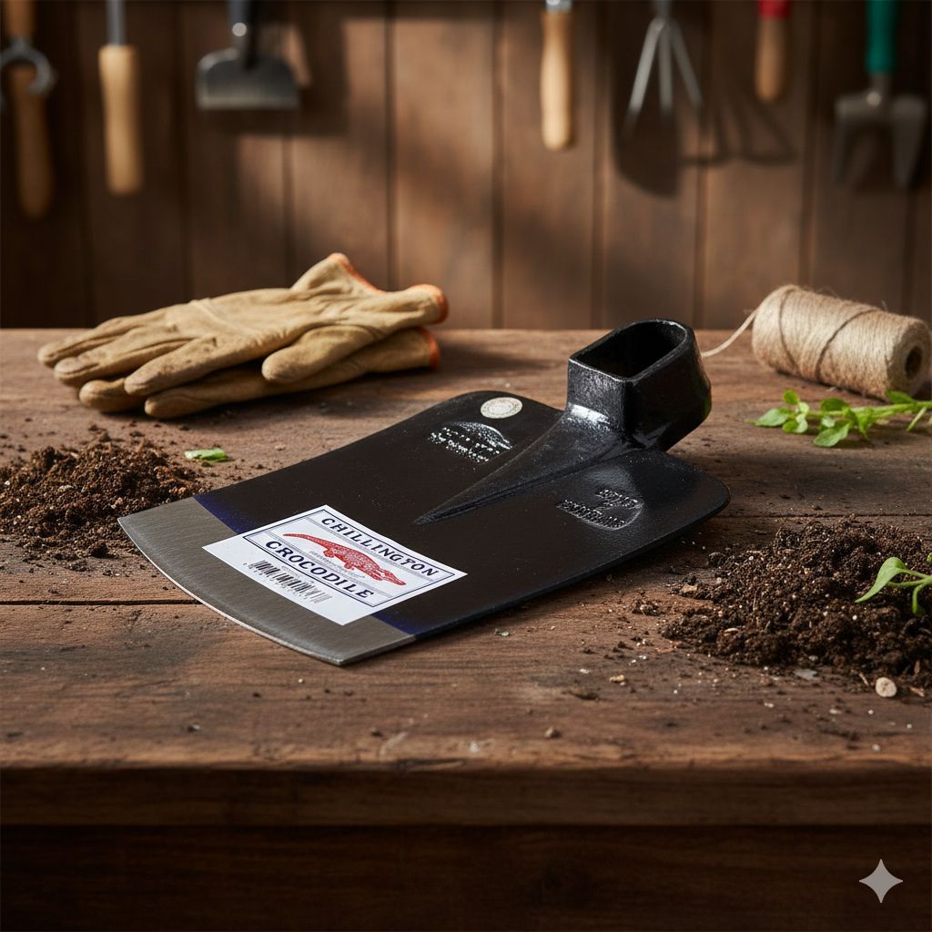 Cangkul baja Cap Buaya Mas Pacul Baja Asli Cap Buaya Mas / Cap Crocodile import Thailan Original