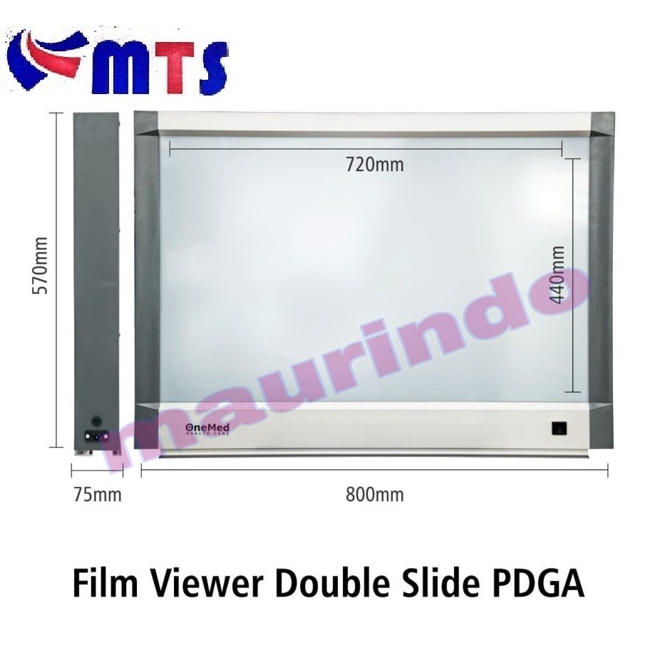 Onemed Film Viewer Xray DOUBLE SIDE Film Iluminator Light Box X-ray