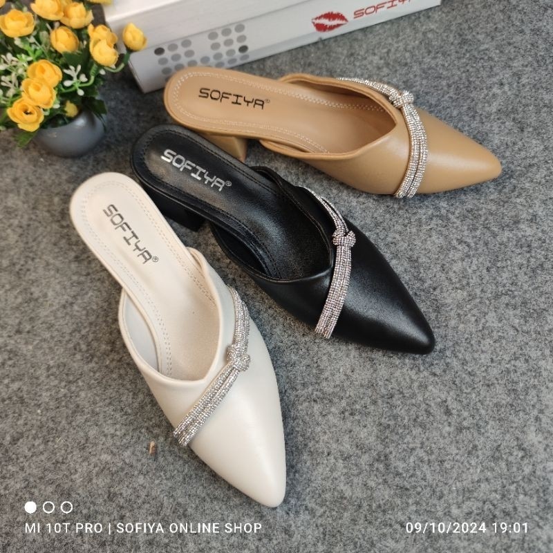 SOFIYA ORI 8030 5 SEPATU BUSTONG WANITA IMPORT/ IMPOR / SEPATU HAK TAHU TINGGI 4CM / HEELS