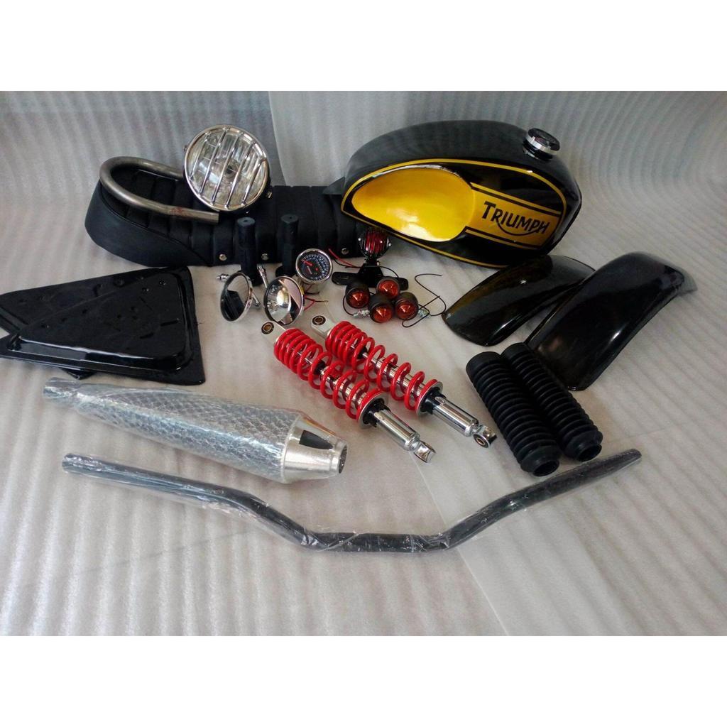 [GM] paket japstyle lengkap full set pnp thunder scorpio bison tiger gl megapro MOTOR CUSTOM Paket T