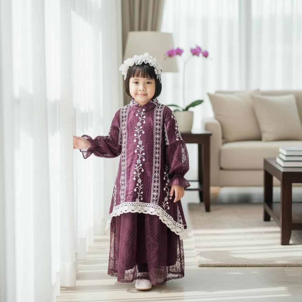 BEST SELLER ISABELLA GAMIS BINI ORANG LONG DRESS MALAYSIA ANAK PEREMPUAN 2026 FREE BELT BAHAN FAIRY 