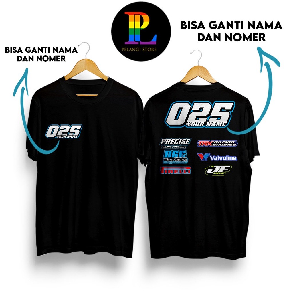 Kaos Baju Racing Full Printing desain custom bebas request