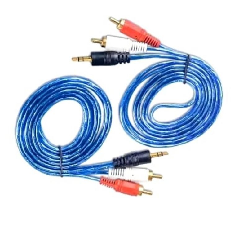 DISKON KABEL AUDIO SPEAKER AUX 1-2  JACK 3,5MM BERKUALITAS TERBAIK Kabel Premium High Qualityy