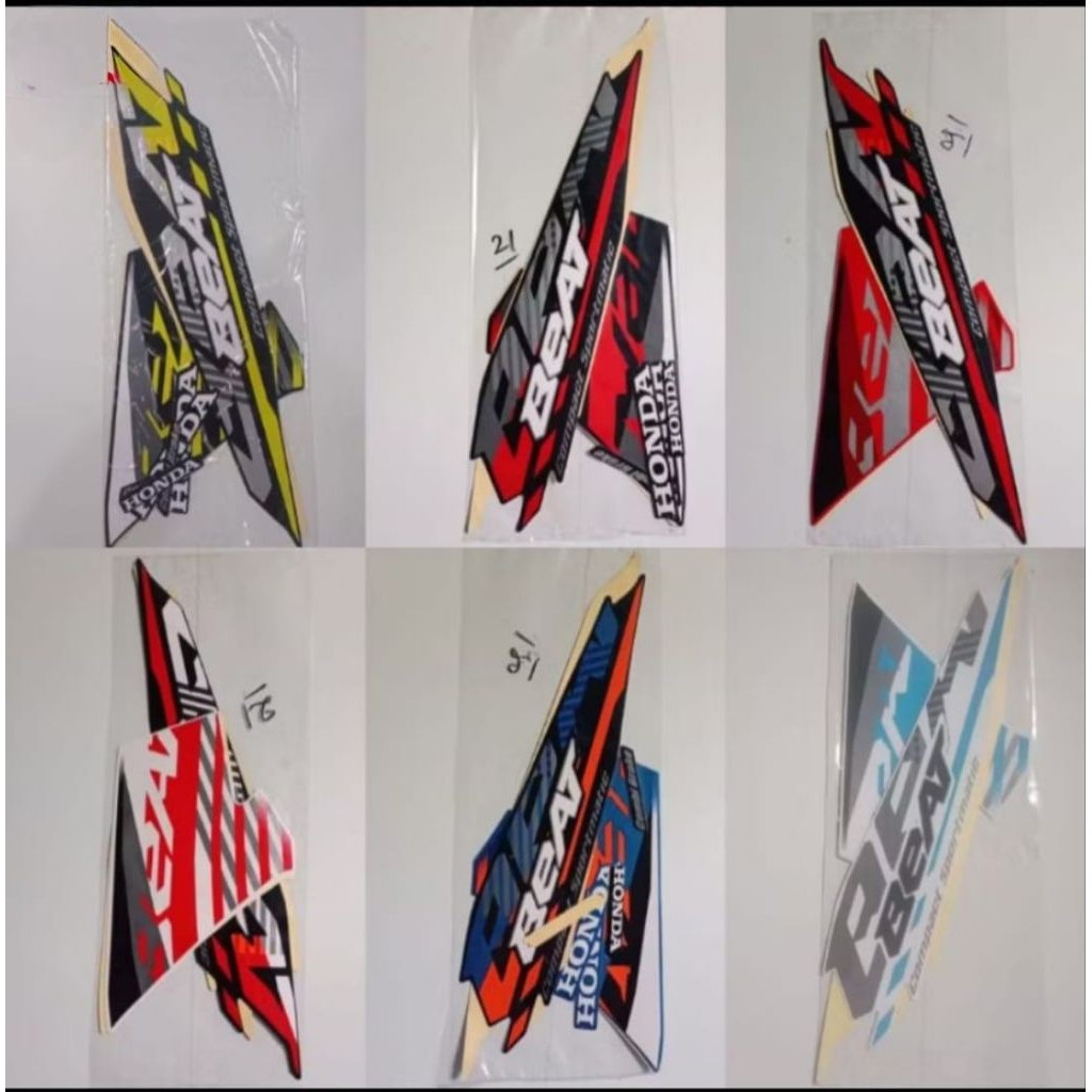 Striping motor / Les body Honda Beat CBS 2021