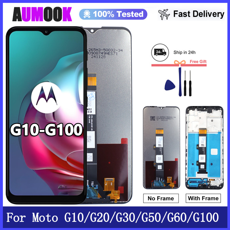 New splay For Motorola Moto G10 G20 G30 G50 G60 G60S G100 LCD splay Tou Screen giziter Assembly For 