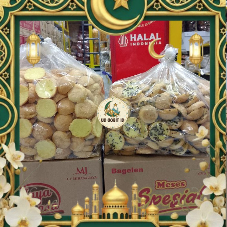 jajan lebaran Semir Kering 500g Roti Bagelen Gurih Lezat Margarinenya Enak Untuk Semua Usia