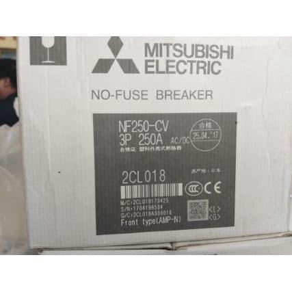 NFB MCCB Breaker NF250CV 150A / 175A / 200A / 225A / 250A Mitsubishi - 150A