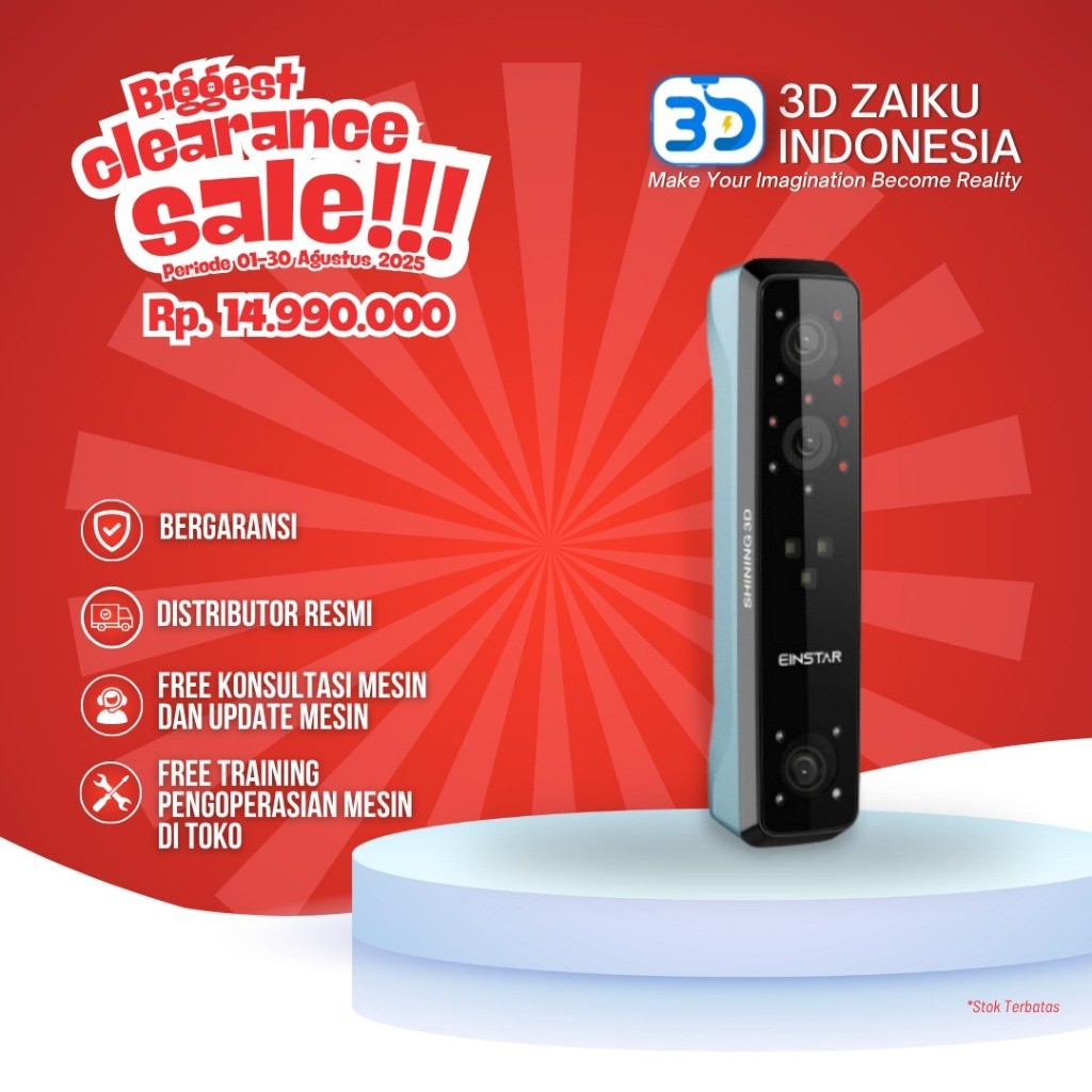 Harga 3d scanner portable Terbaru Feb 2026 | BigGo Indonesia