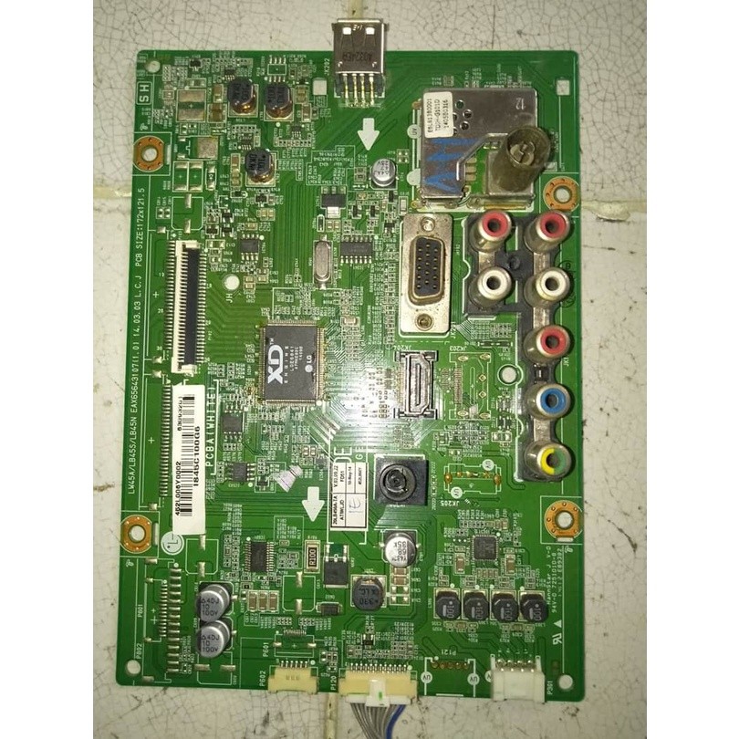 Mb - Mainboard - Motherboard - Mesin Tv LG 20LB450 A