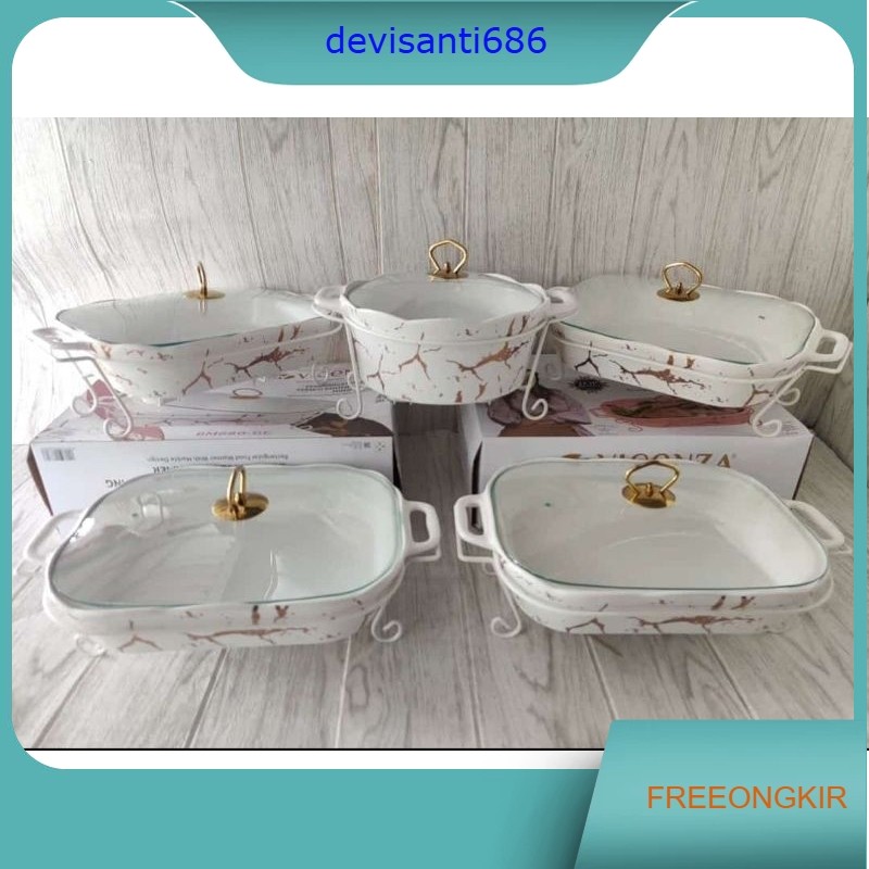 Prasmanan Pesta Vicenza Marbel Isi 5 Buah Snack