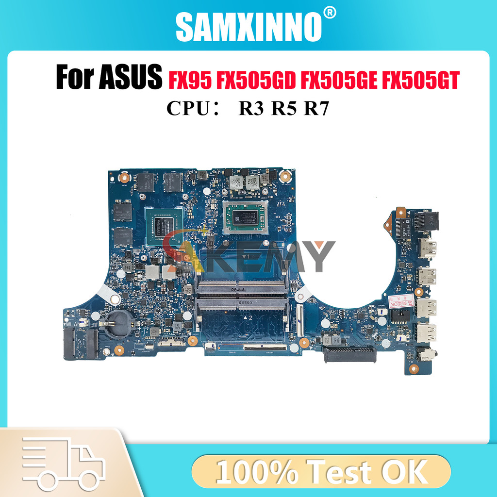 FX505DT Laptop Motherboard For ASUS TUF Gaming FX95D FX505D FX505GD FX505GE FX505GT Mainboard W/ R3 