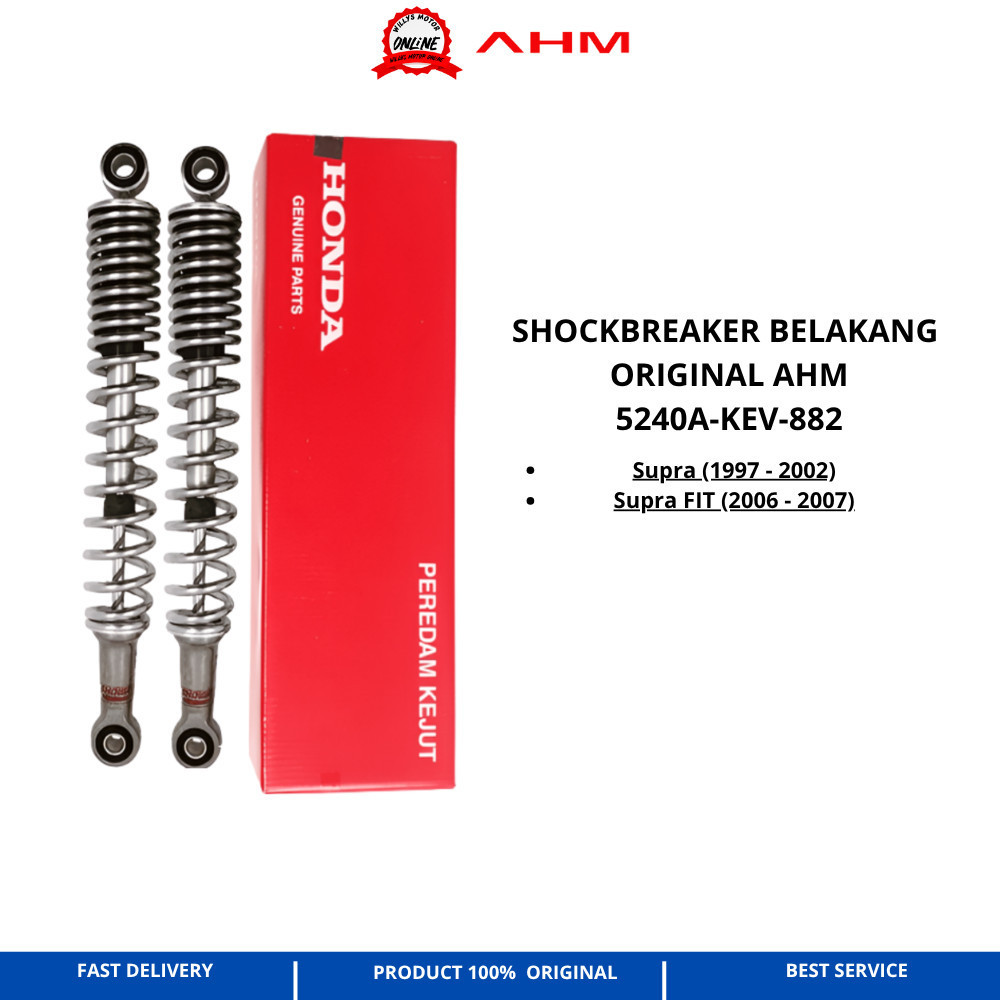 SHOCKBREAKER SUPRA X SUPRA FIT SET KEV ORIGINAL GENUINE HONDA   NAKASONE KNZ