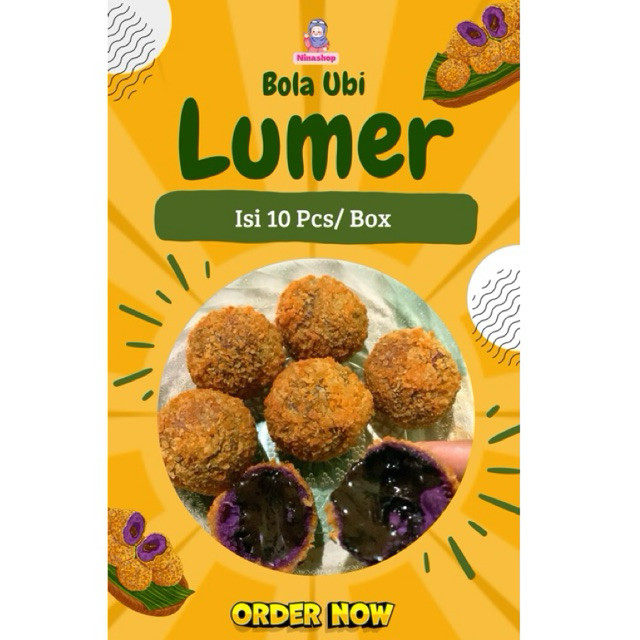 ( FROZEN / MATENG ) Bola Ubi Ungu / Bola Ubi Lumer Cokelat / Bola Ubi Krenyes / Bolbi / Cemilan Snac