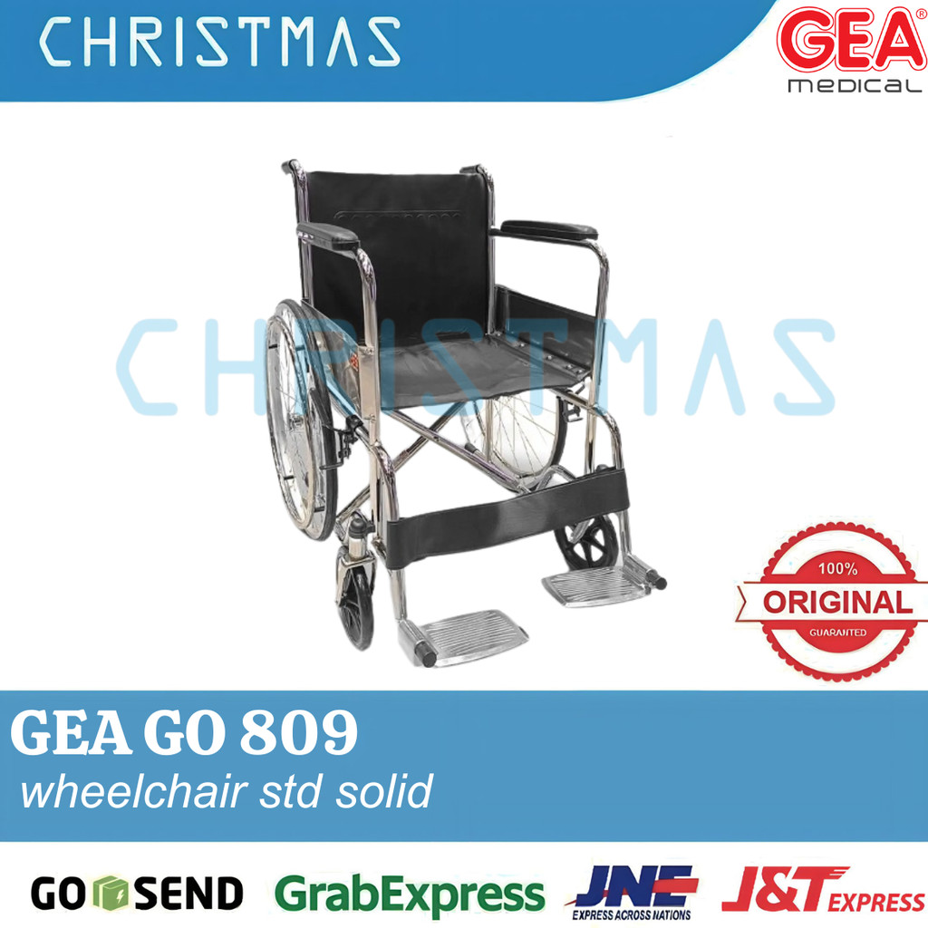KURSI RODA GEA GO 809 WHEELCHAIR VELG RACING GO-809 KURSI RODA STANDAR GEA - GO 809 RACING
