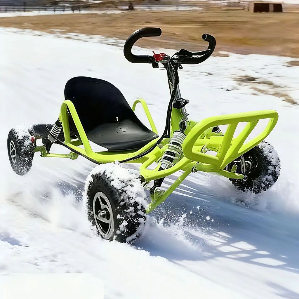 Go Kart Pedal Gas Baru, UTV All-Terrain, Sepeda Drifting Pantai dengan Mesin Dua-Tak, Kecepatan 35km