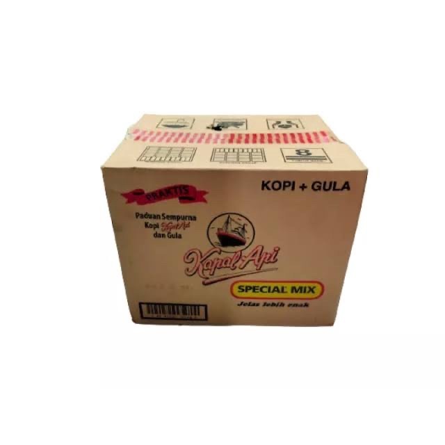 kopi kapal api mix 1 dus 120 sachet