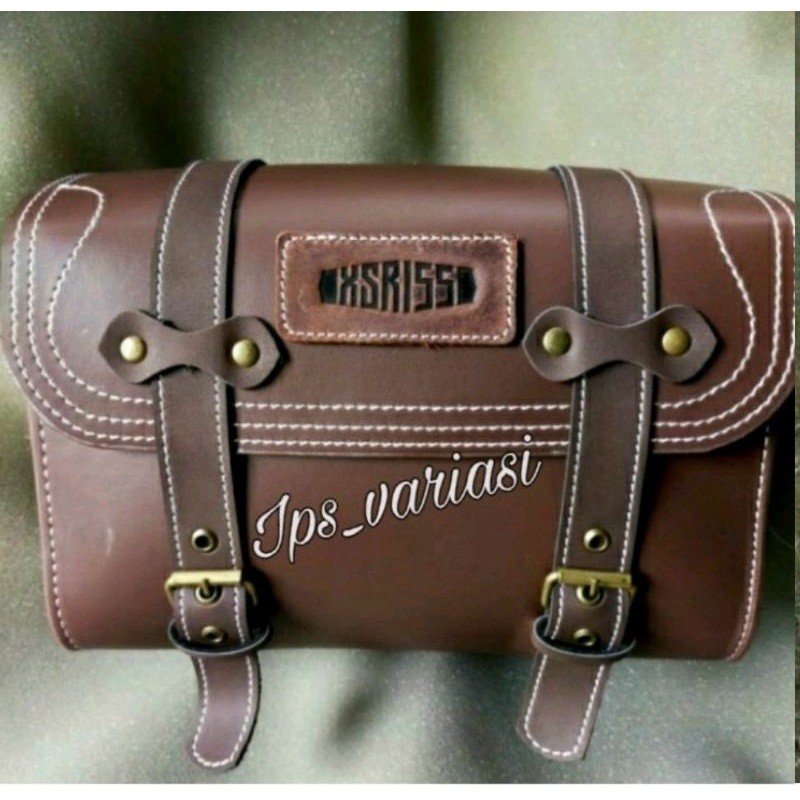 TOPKEP  Tas side bag sidebag saddle bag saddlebag yamaha xsr aksesoris motor xsr