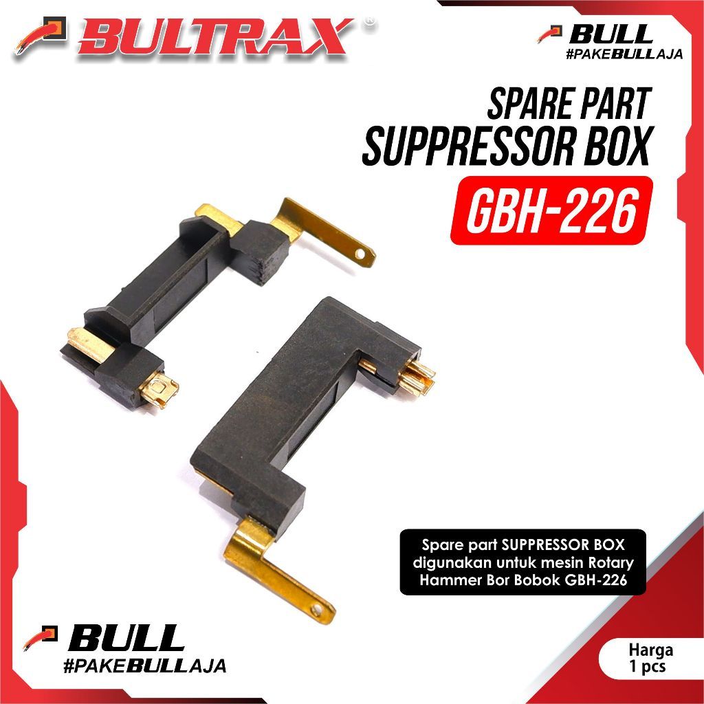 BULL Suppressor Box GBH226 Mesin Rotary Hammer Bosch / Socket Adapter Bor Palu Putar GBH2-26