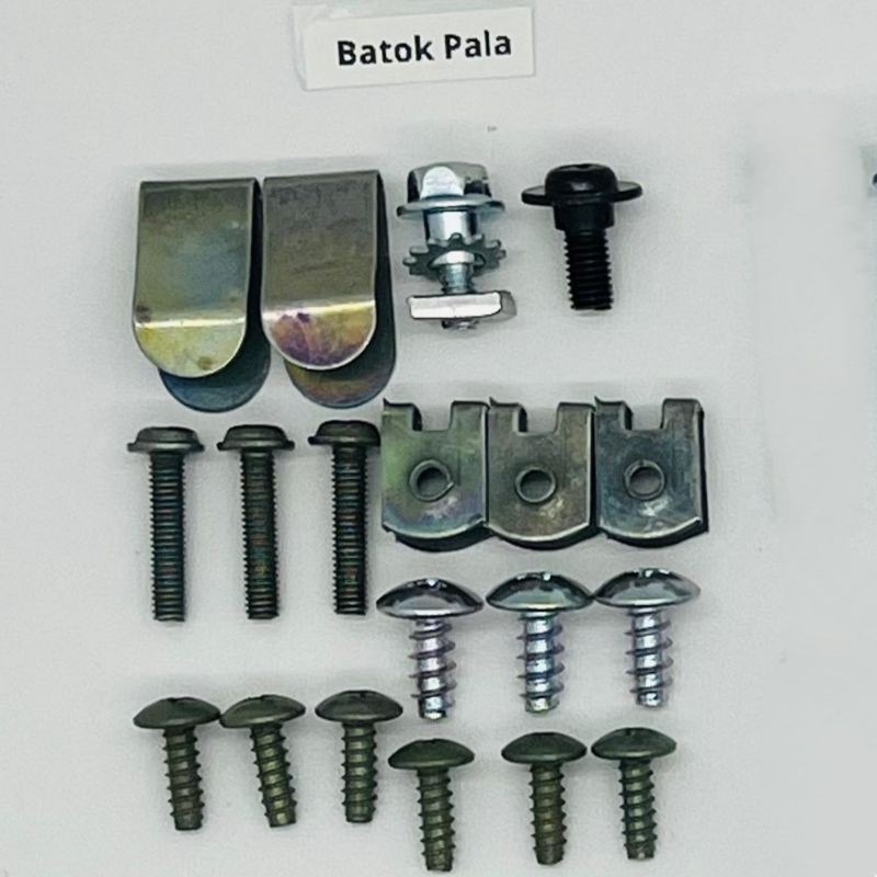 Baut batok Astrea grand lengkap / baut lampu Astrea grand / baut batok Honda Astrea grand